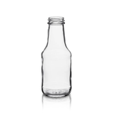 10 oz Glass BBQ Sauce Bottle — Case of 12 | Pallet of 231 Cases | No Lids