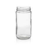 12 oz Glass Paragon Jar— Case of 12 | Pallet of 264 Cases | No Lids