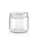 12 oz Refrigerator Round Glass Jar — Case of 12 | Pallet of 260 Cases | No Lids