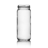 16 oz Glass Paragon Jar— Case of 12 | Pallet of 231 Cases | No Lids