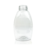 16 oz Plastic Classic Honey Container — Case of 321 | Pallet of 16 Cases | No Lids