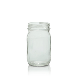 0.25 Pint Glass Mayo Jar — Case of 24 | Pallet of 380 Cases | No Lids