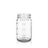 1 Pint Glass Mason Jar — Case of 12 | Pallet of 224 Cases | No Lids