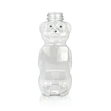 24 oz Plastic Panel Bear — Case of 195 | Pallet of 16 Cases | No Lids