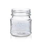250 mL Glass Mason Jar — Case of 12 | Pallet of 154 Cases | No Lids