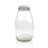 2 lb Classic Glass Honey Jar — Case of 12 | Pallet of 154 Cases | No Lids