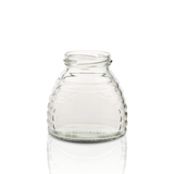3 oz Skep Glass Honey Jar — Case of 24 | Pallet of 210 Cases | No Lids