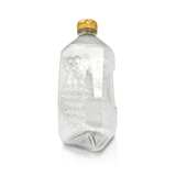 5 lb Plastic Honeycomb Embossed Jug — Case of 120 | Pallet of 10 Trays | No Lids
