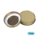 70mm Metal Cap (White or Gold) — Case of 1050 | Pallet of 40 Cases