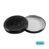 82mm w/ Button Metal Lug Lid (Black) — Case of 750 | Pallet of 40 Cases
